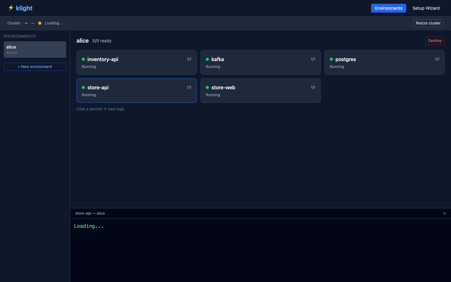 Logs streaming from a pod on the remote cluster